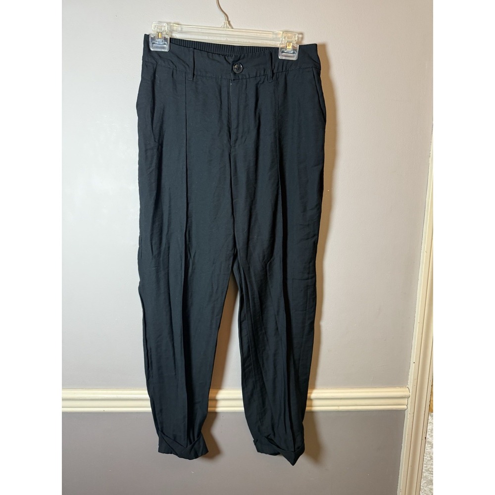 Women's  A New Day Black Pants‎ Slacks SIZE 6 cuffs